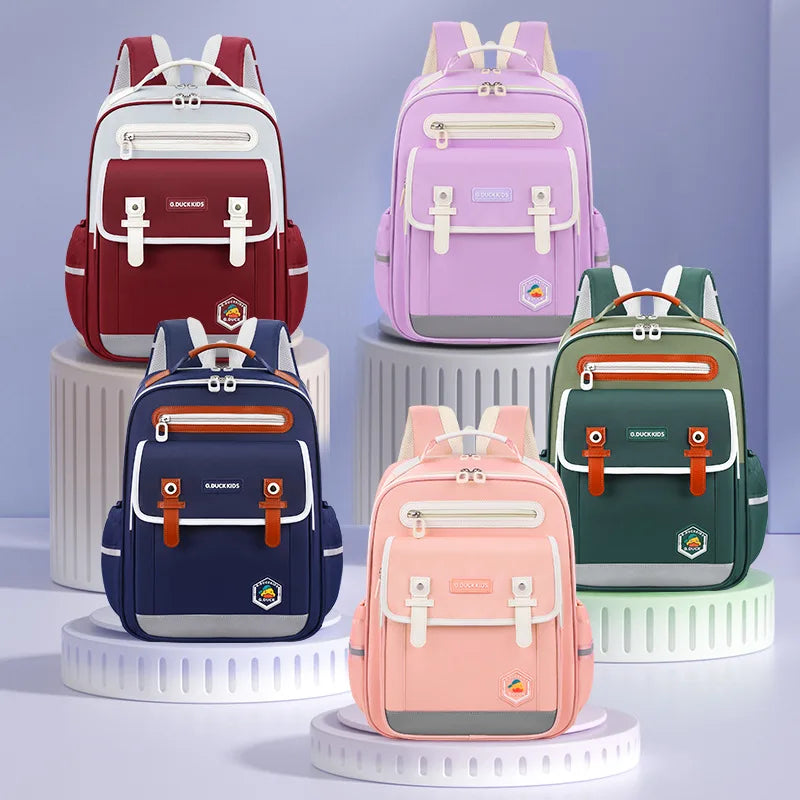 Ergonomic Kids Backpack for Grades 1-6 | Large Capacity School Bag