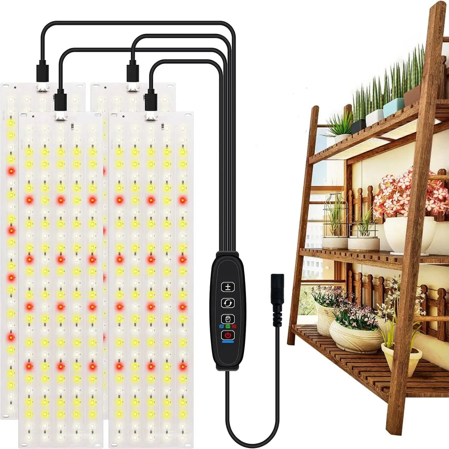 Full Spectrum LED Grow Light | 20W Dimmable Indoor Plant Lamp