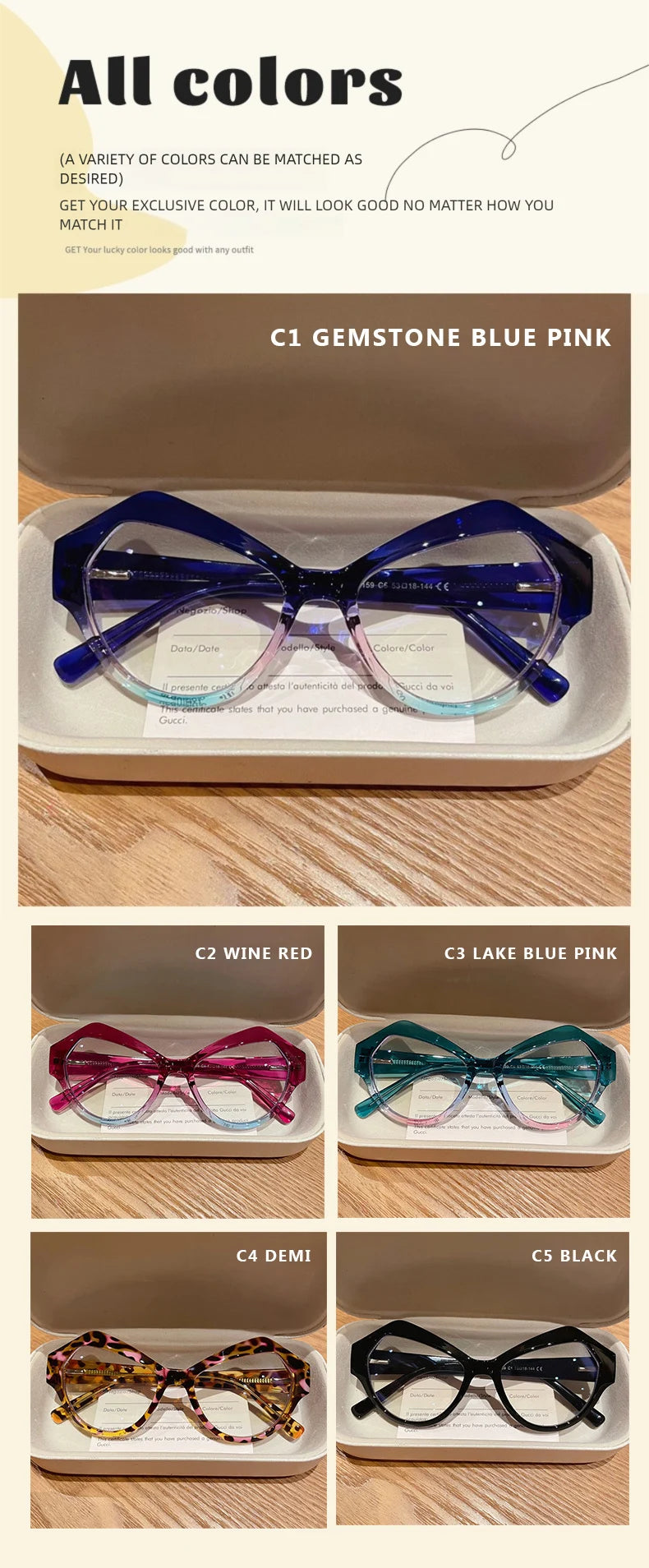 Stylish Myopia Glasses for Women | Cat Eye Reading Eyewear