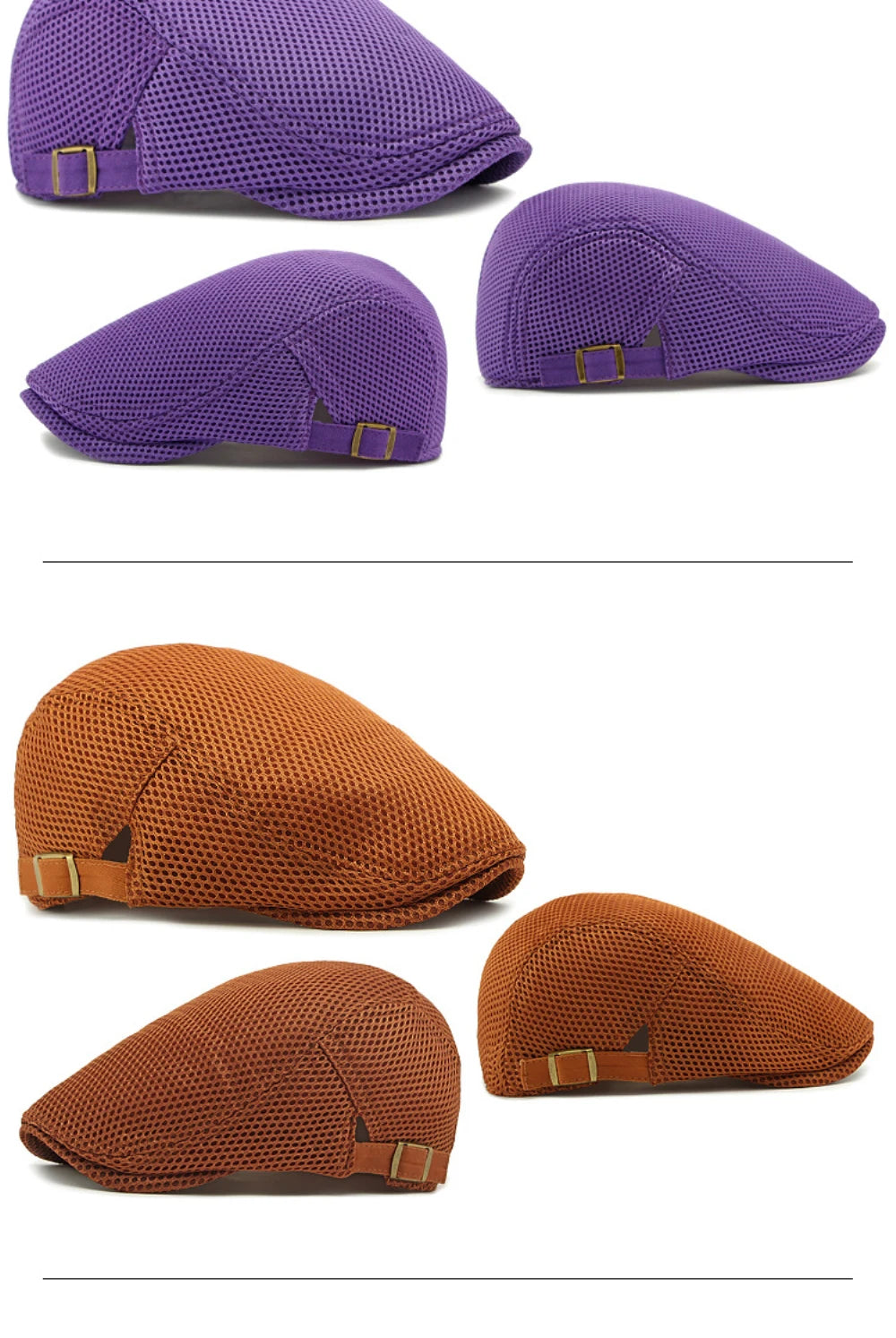 Stylish Unisex Beret Caps | Breathable Sun Hats for Summer