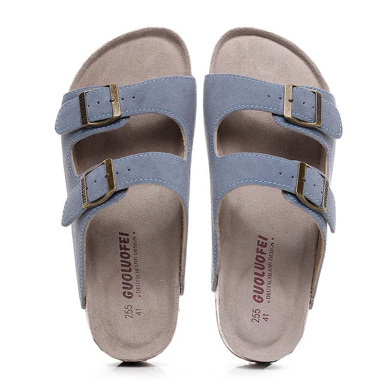 Summer Women's Casual Cork Slippers | Stylish Outdoor Slides