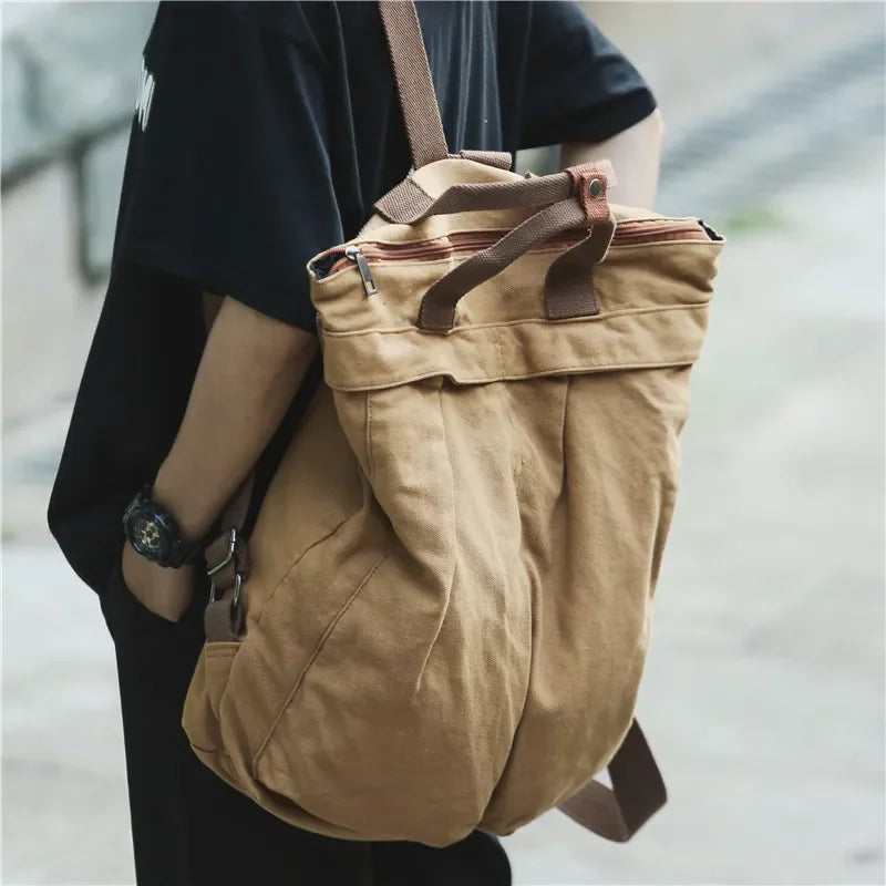 High Capacity Solid Color Backpack for Women & Teens | Travel & School Bag