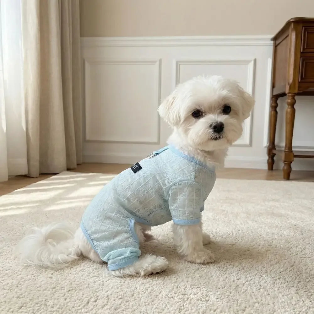 Breathable Summer Dog Jumpsuit | Cooling Pet Clothes for Dogs