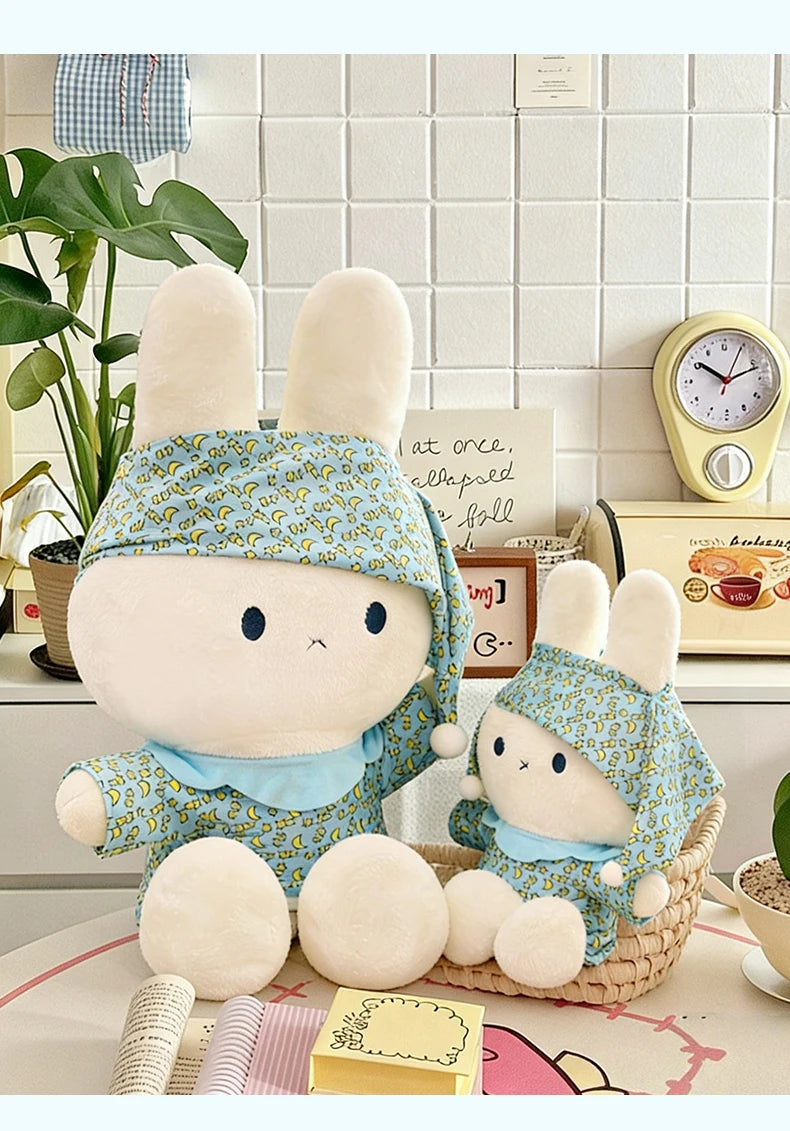 Large Plush Rabbit Pajamas Toy | Cuddle Companion for Kids