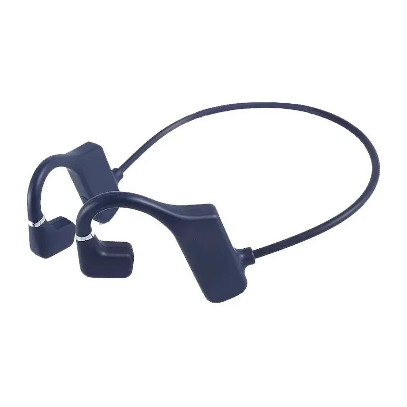 Waterproof Wireless Neckband Headphones | Bone Conduction Bluetooth Earphones