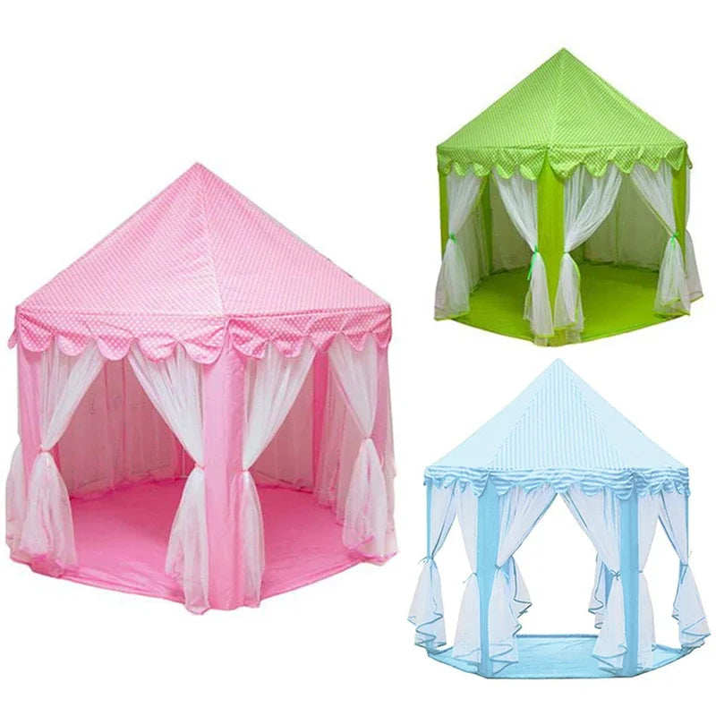 Portable Kids Toy Tipi Tent | Charming Pink Playhouse for Girls