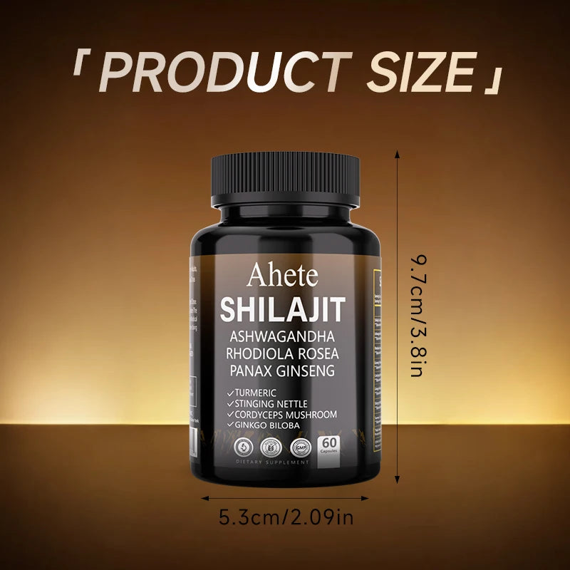 Premium Shilajit Energy Supplement | Boost Your Well-Being