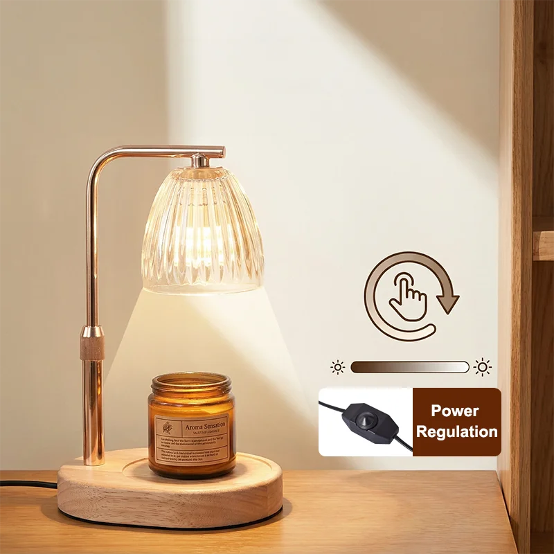 Aromatherapy Candle Heating Lamp | Romantic Dimmable Light