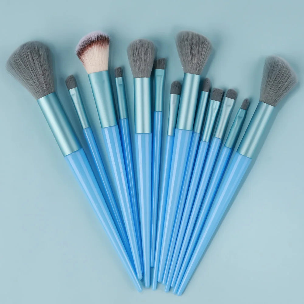 13PCS Ultimate Makeup Brush Set | Flawless Beauty Tools