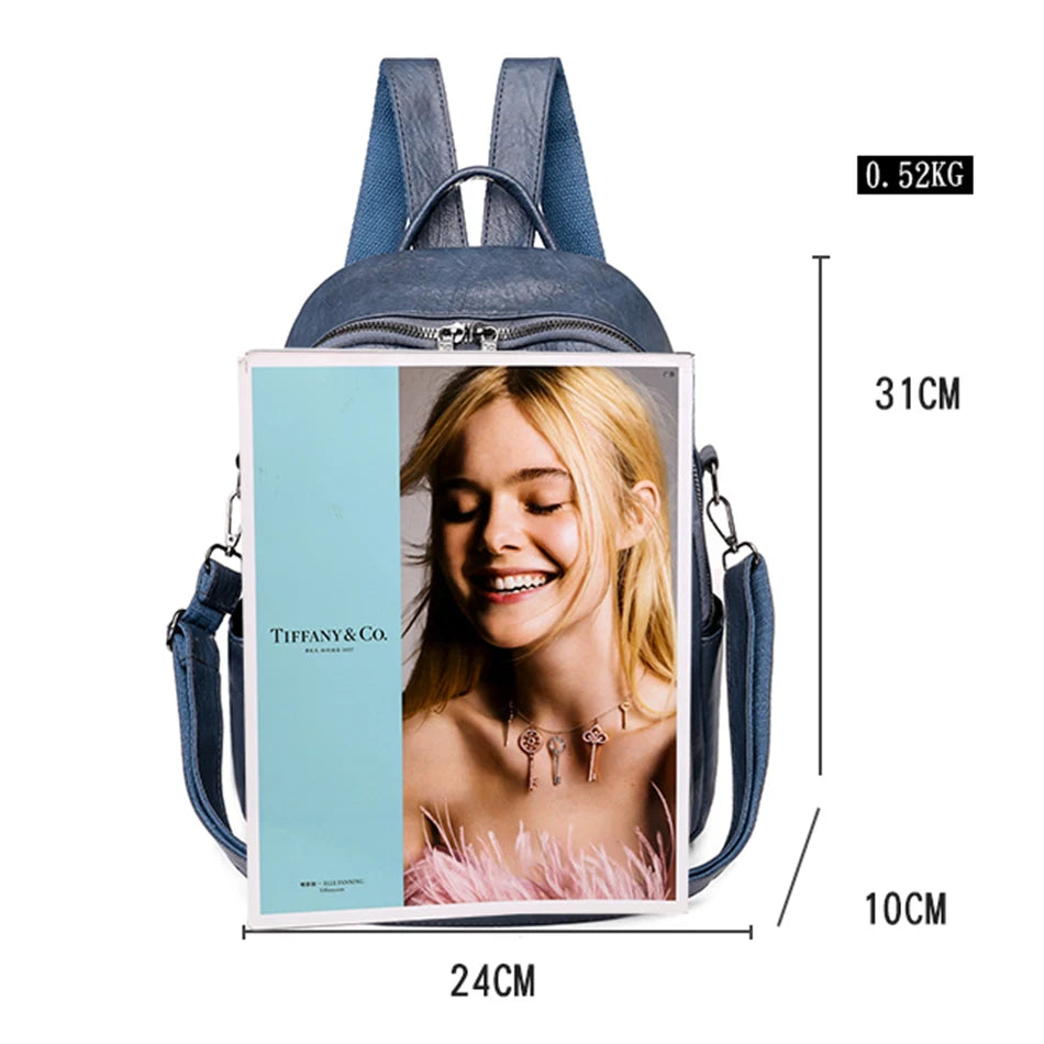 Fashion Large Capacity Women’s Shoulder Bags | Versatile Travel Backpacks