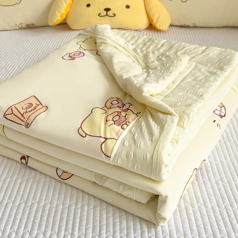 Cartoon Summer Quilt for Kids | Cooling Sensation Blanket