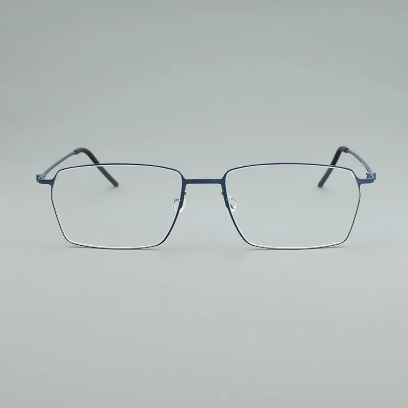 Ultra Light Titanium Eyeglasses | Retro Square Frames for All 2026