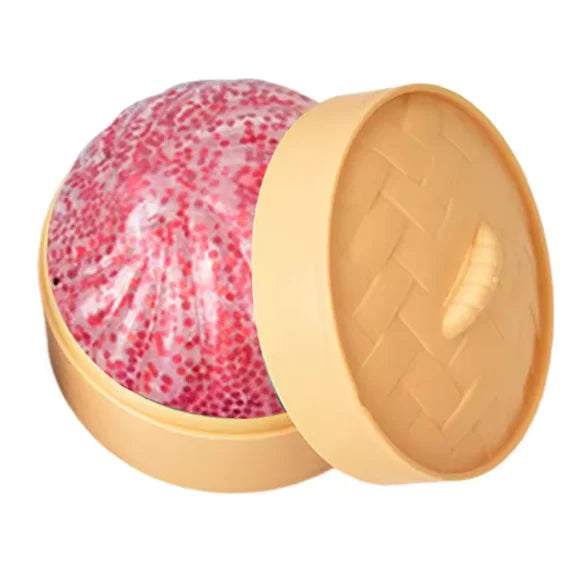 Dumpling Squishy Stress Ball | Soft Silicone Anti-Stress Toy