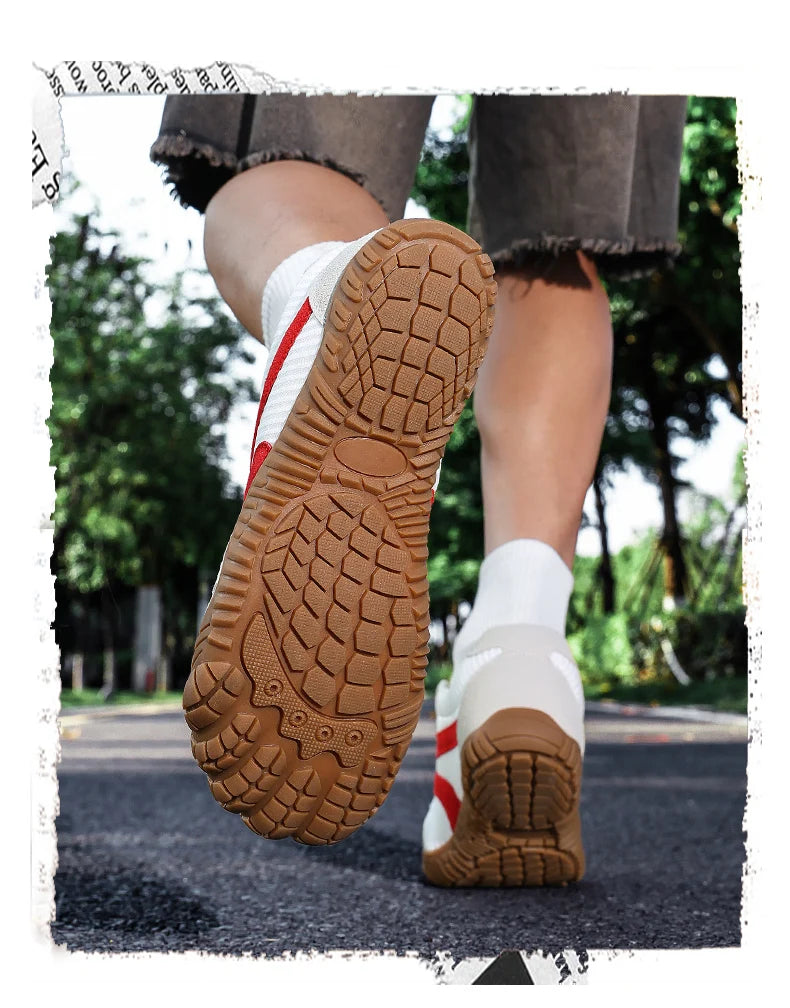 Wide Toe Barefoot Shoes Summer New Mens Womens Zero Drop Minimalist Sneakers Retro Outdoor Non Slip Walking Shoes Casual Sneaker