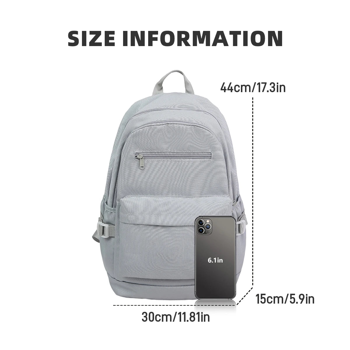 Large Capacity School Backpack for Junior High | Stylish & Durable