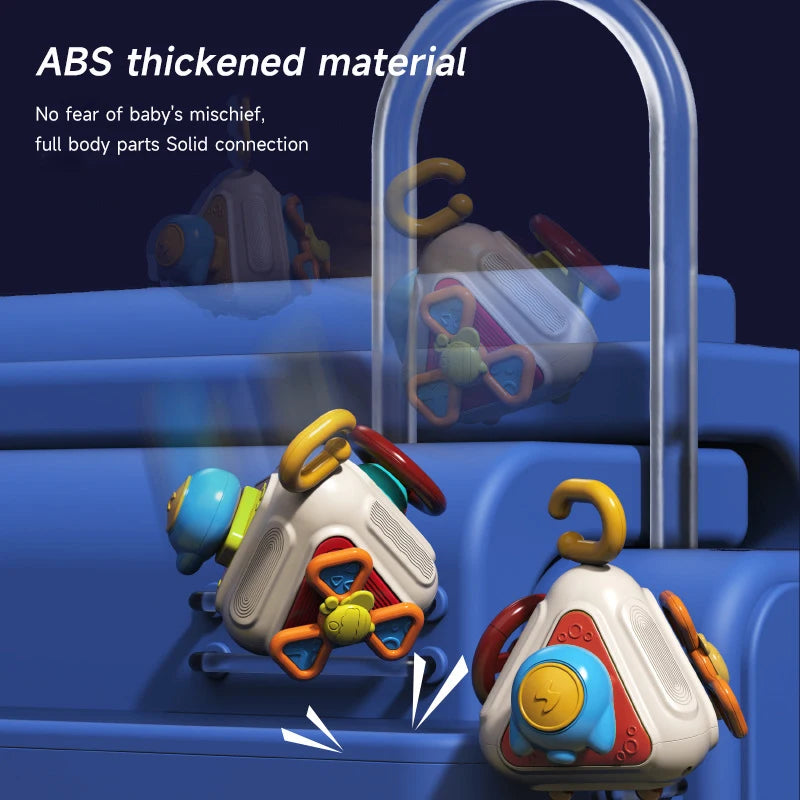 Montessori Sensory Toy Busy Cube | Engaging Learning Fun