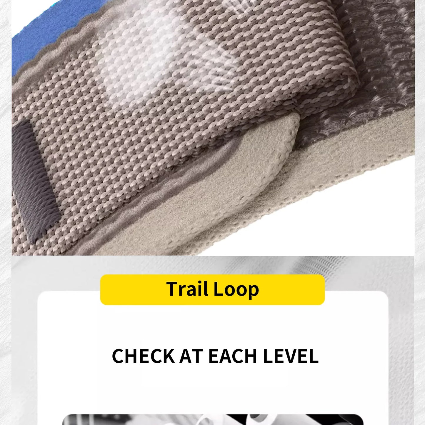 High-Quality Nylon Strap for Smartwatches | Natural Titanium Finish