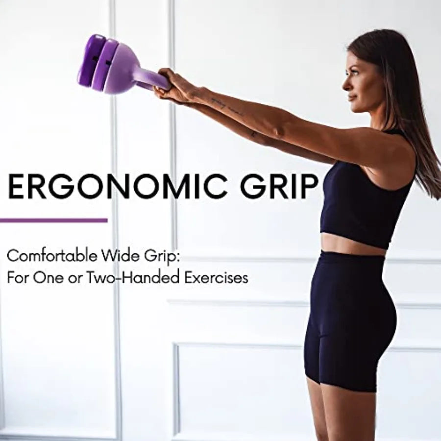 Adjustable Kettlebell Set for Home Fitness | Versatile Weight Training