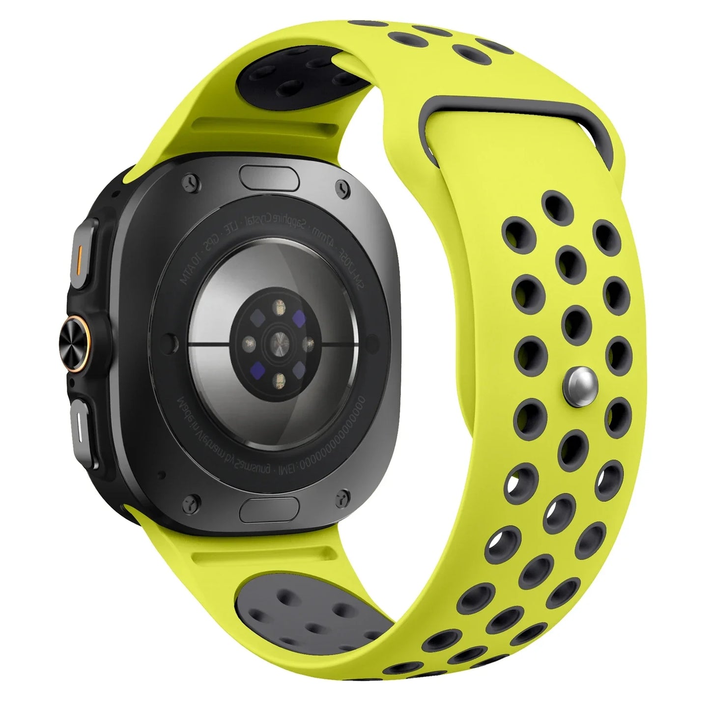 Two-Tone Silicone Watch Strap | Stylish Replacement Band