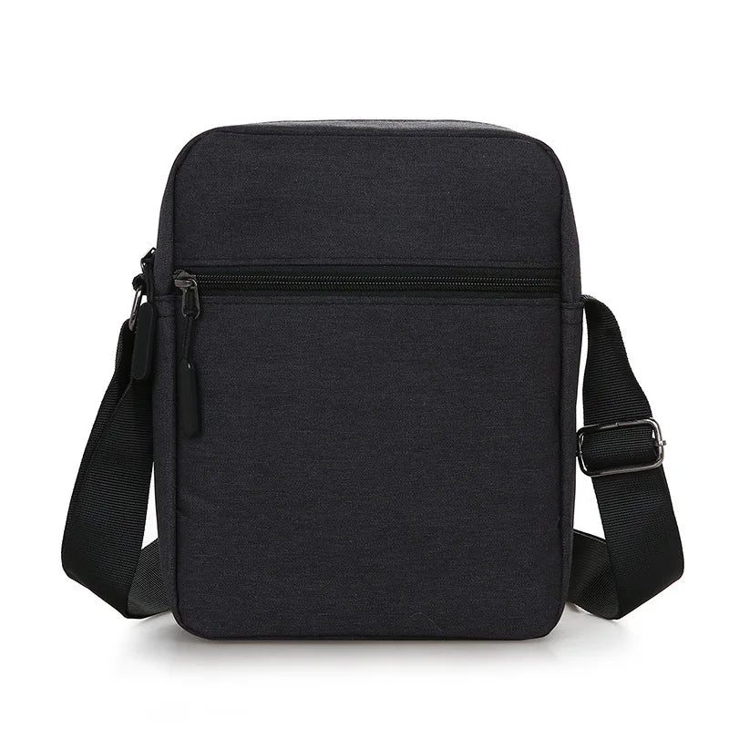 Men's Multi-Layer Zipper Crossbody Phone Bag for Travel