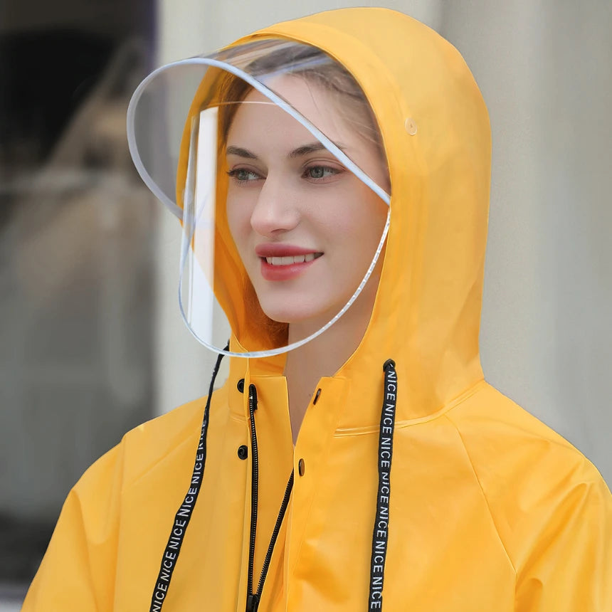 Lightweight Waterproof Hooded Raincoat for Adults | Outdoor Essential