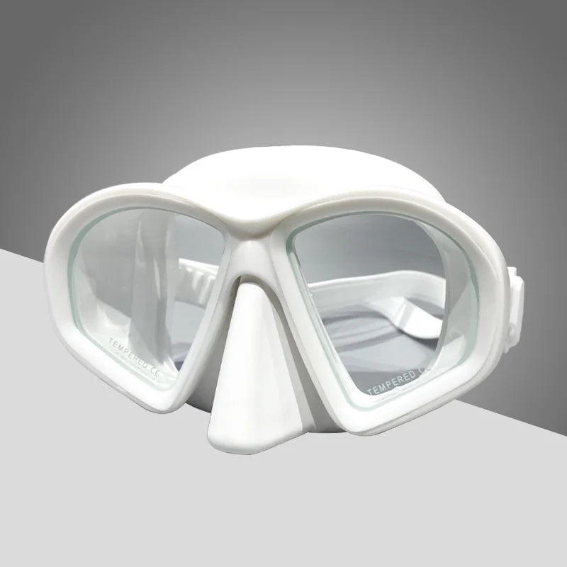 Freediving Mask with Aluminum Frame | Anti-Fog Diving Gear