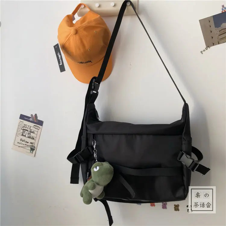 Stylish Canvas Messenger Bag | Versatile & Spacious Travel Companion