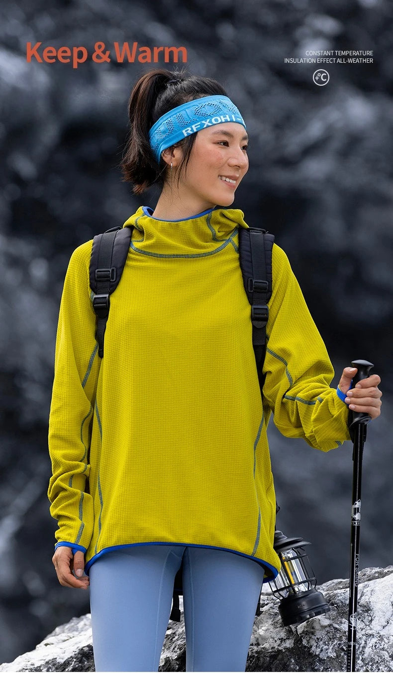 Hooded Fleece-Lined Sweatshirt | Ultimate Warmth for Outdoor Adventures