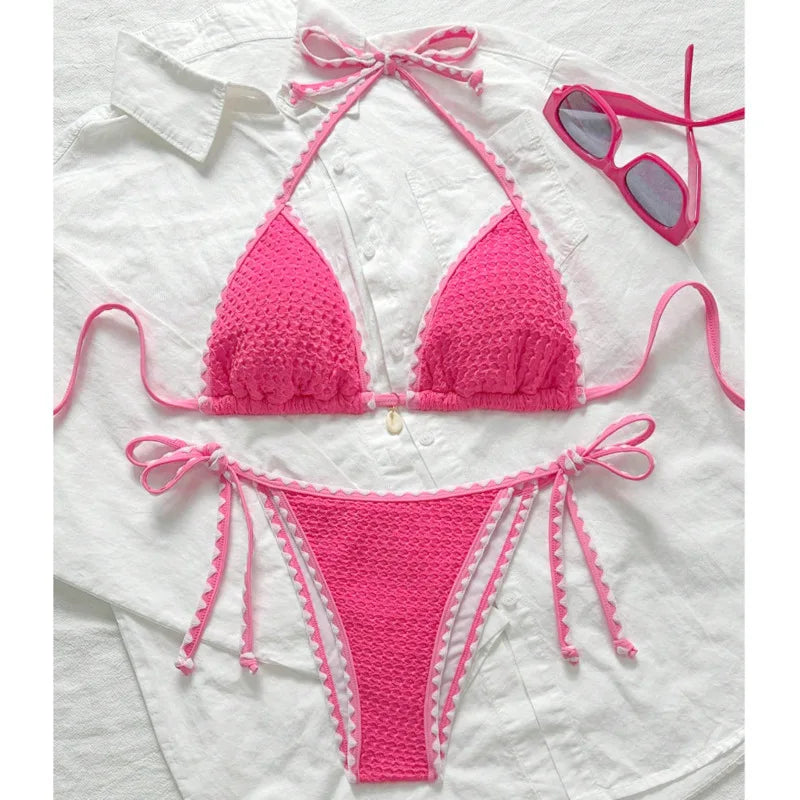 Summer Sexy Bikinis | Women's Brazilian Bikini Set for Beach Fun