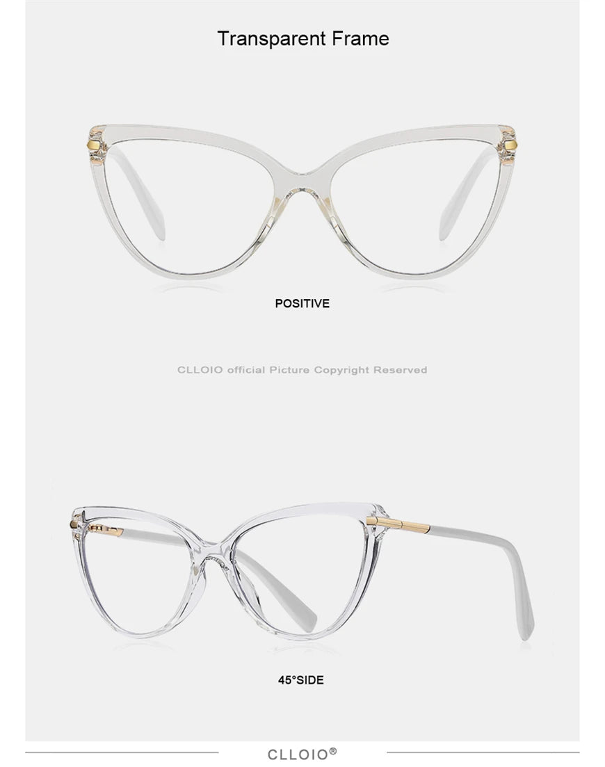 Stylish Cat Eye Reading Glasses | Anti Blue Light Protection