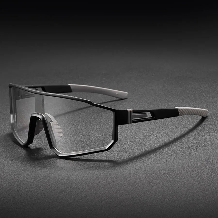 Gafas de sol de ciclismo extragrandes para hombre | Gafas coloridas a prueba de viento