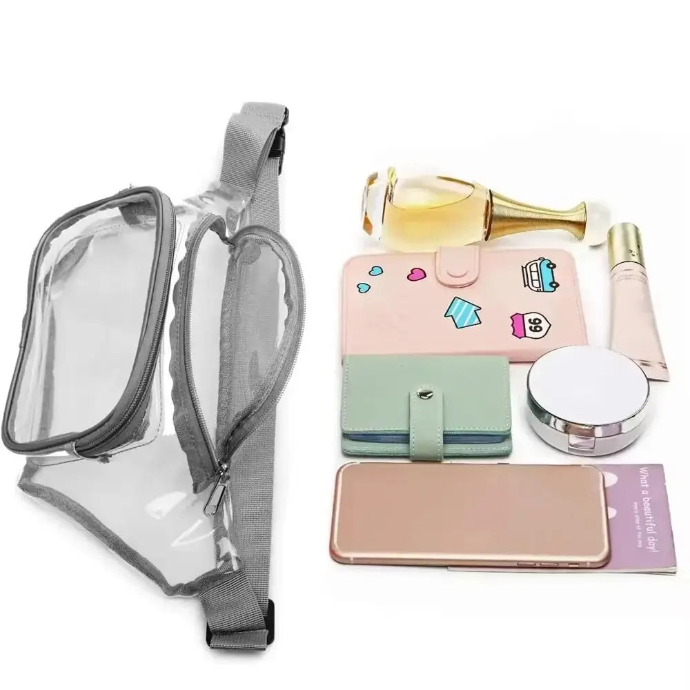 Waterproof Clear Fanny Pack | Stadium Approved Sports Waist Bag