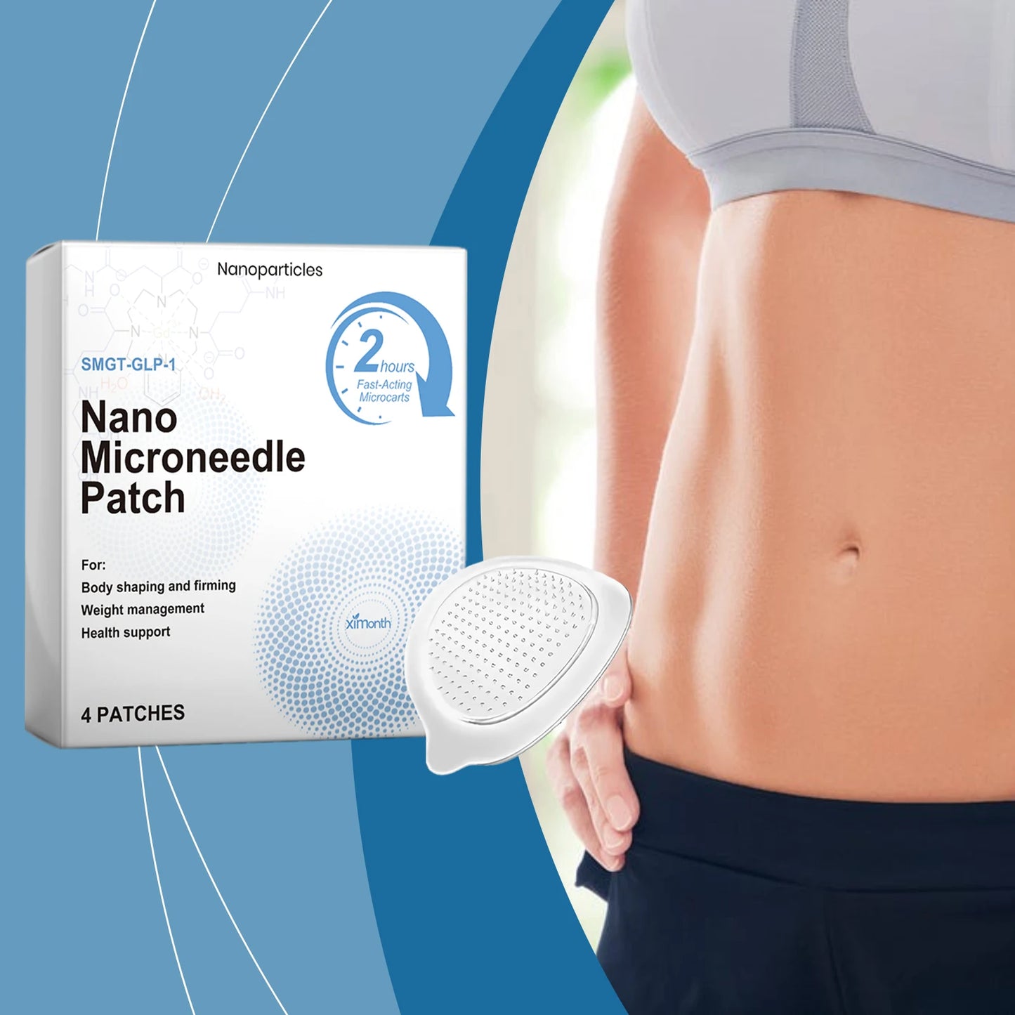 Skin Firming Wellness Patches | Slimming Body Care Solution