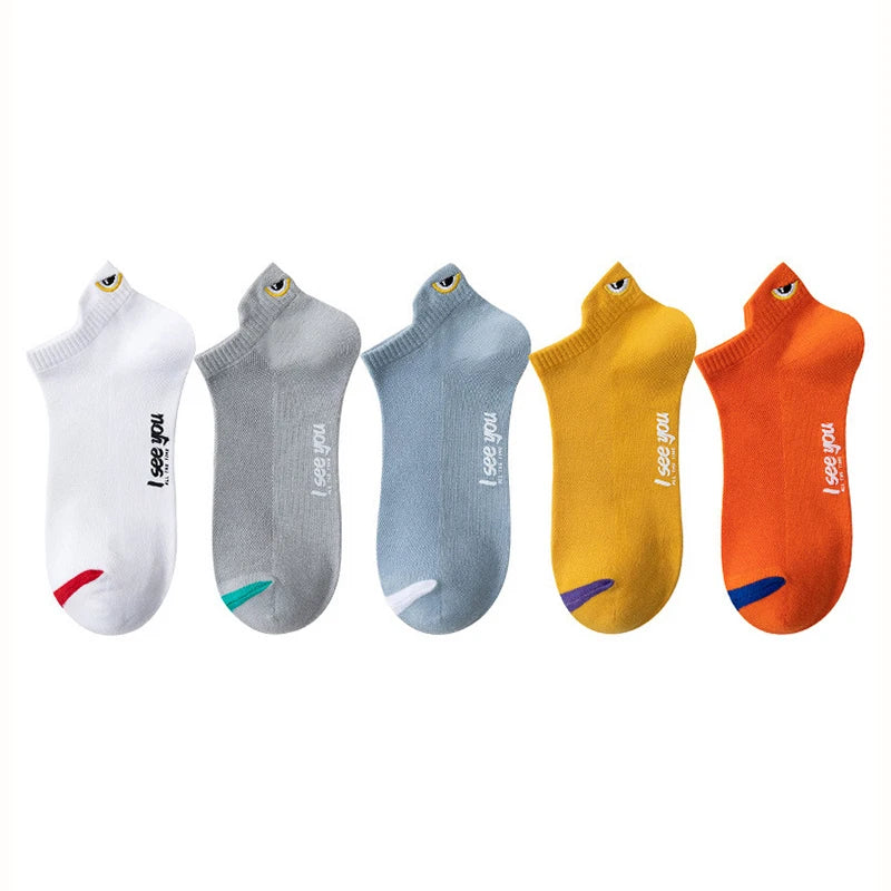 Breathable Casual Ankle Socks for Men & Women | Cool Comfort