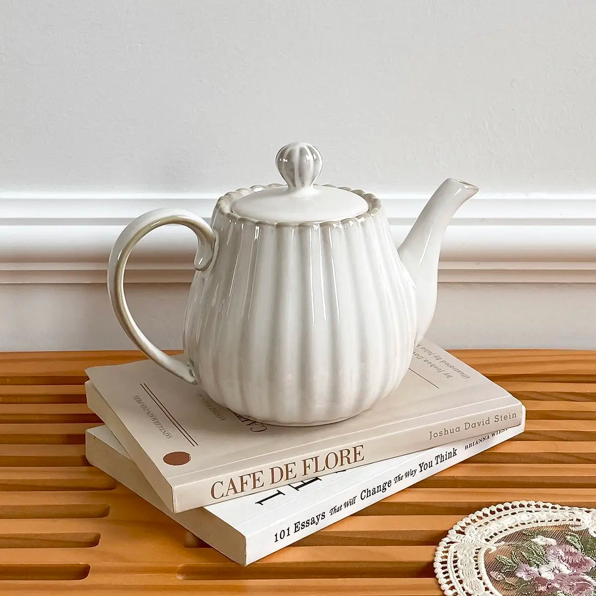 Elegant Japanese Retro Teapots & Ceramic Mugs Set for Tea Lovers