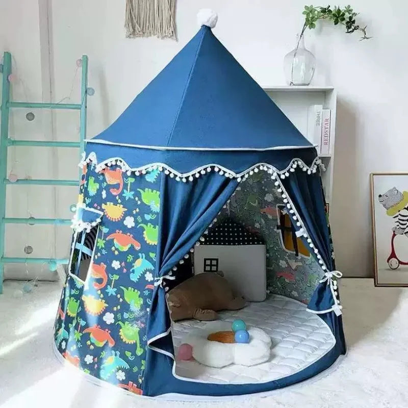 Large Folding Toy Tent for Kids | Perfect Playhouse Castle