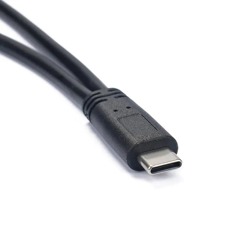 USB C Cable Splitter | Dual Charging & Data Transfer Cable