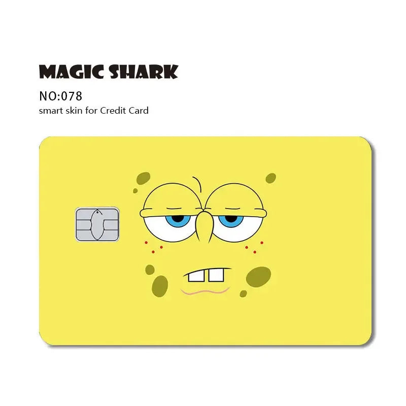 Cartoon Waterproof Skin Cover Sticker for Credit and Debit Cards