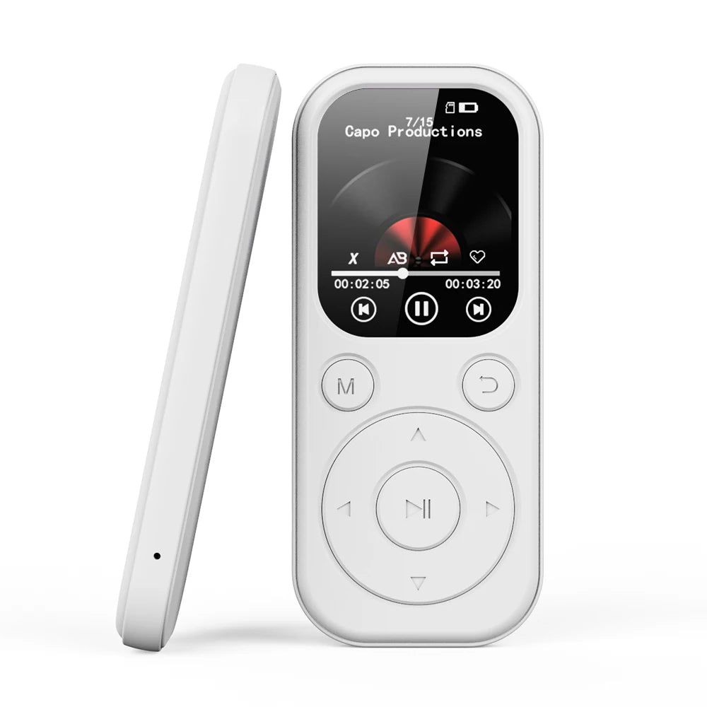 Compact MP3 MP4 Music Player | Bluetooth, Alarm Clock & E-Book