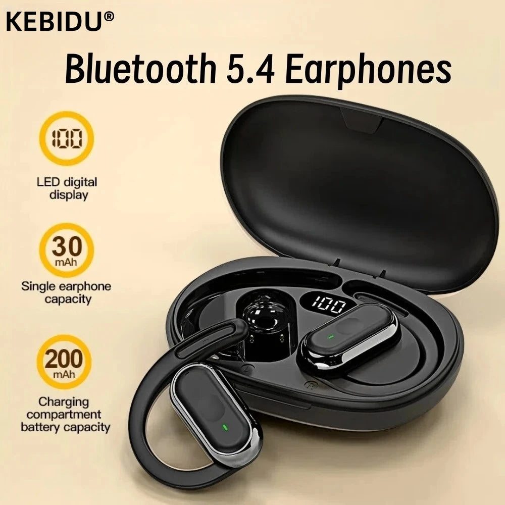 Bluetooth 5.4 Waterproof Earphones | 20Hrs Deep Bass Headphones