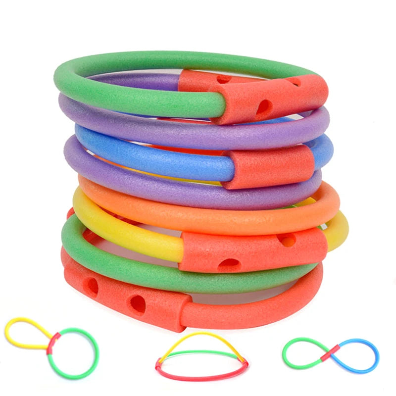 Hollow Flexible Pool Noodle Connector | Floating Water Aid Stick