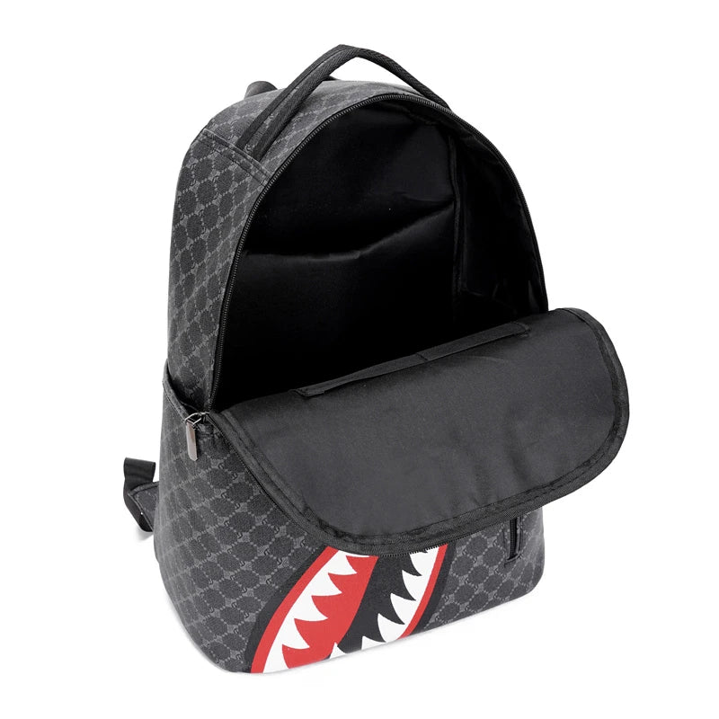Multifunctional Leather Backpack for Men | Stylish Travel & Work Bag