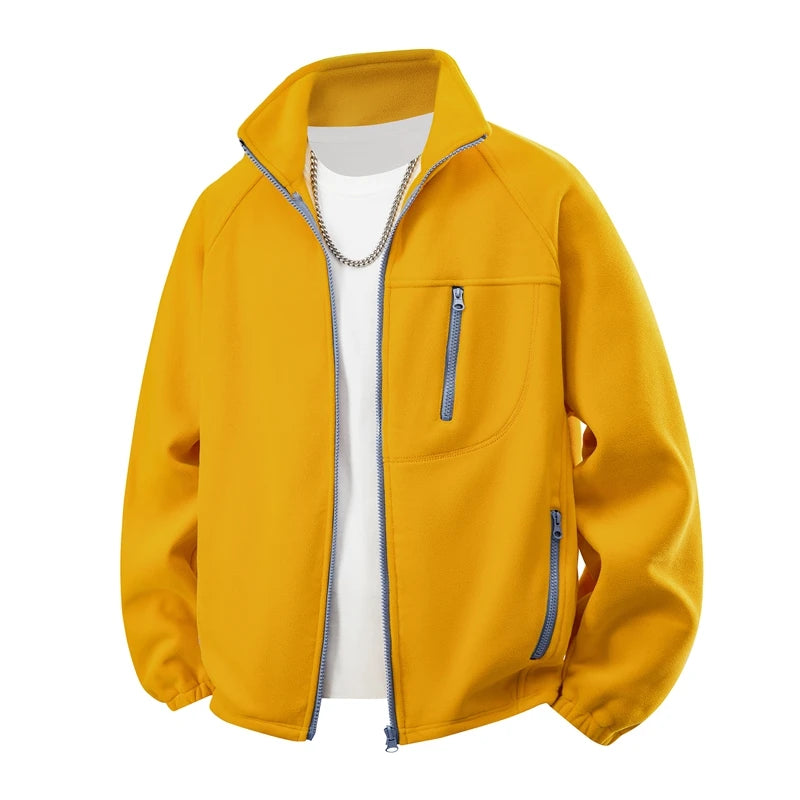 Lightweight Waterproof Fleece Jacket for Outdoor Adventures