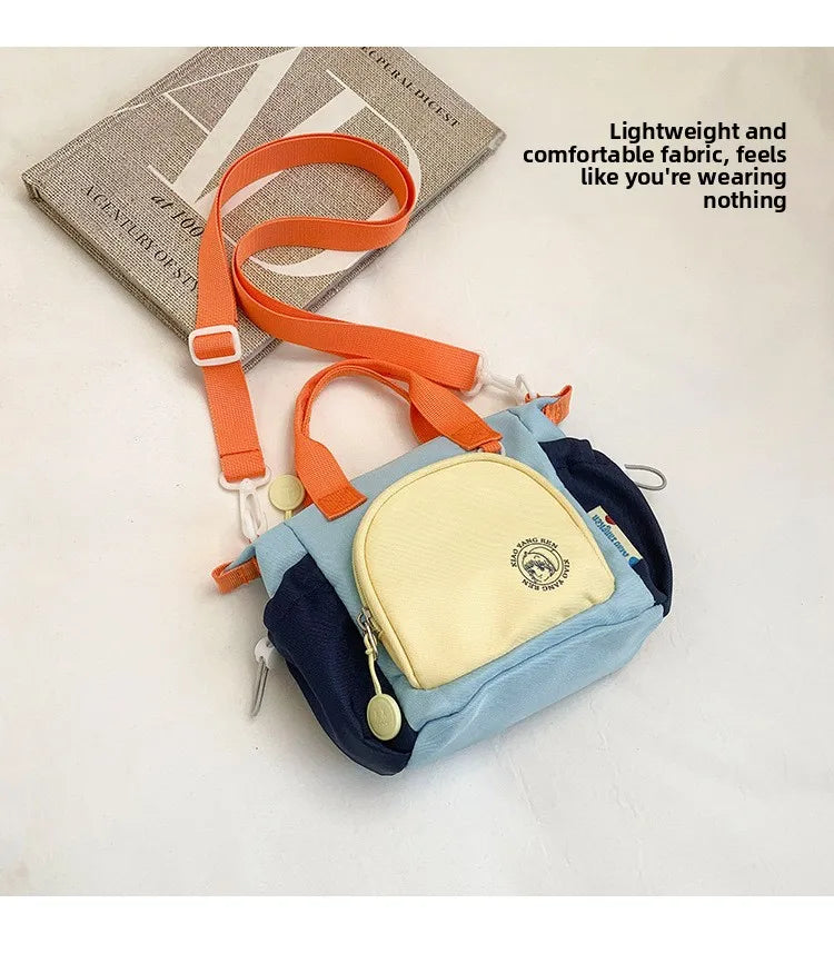 Elegante Bolso de Hombro Color Block | Bandolera Versátil para Mujer