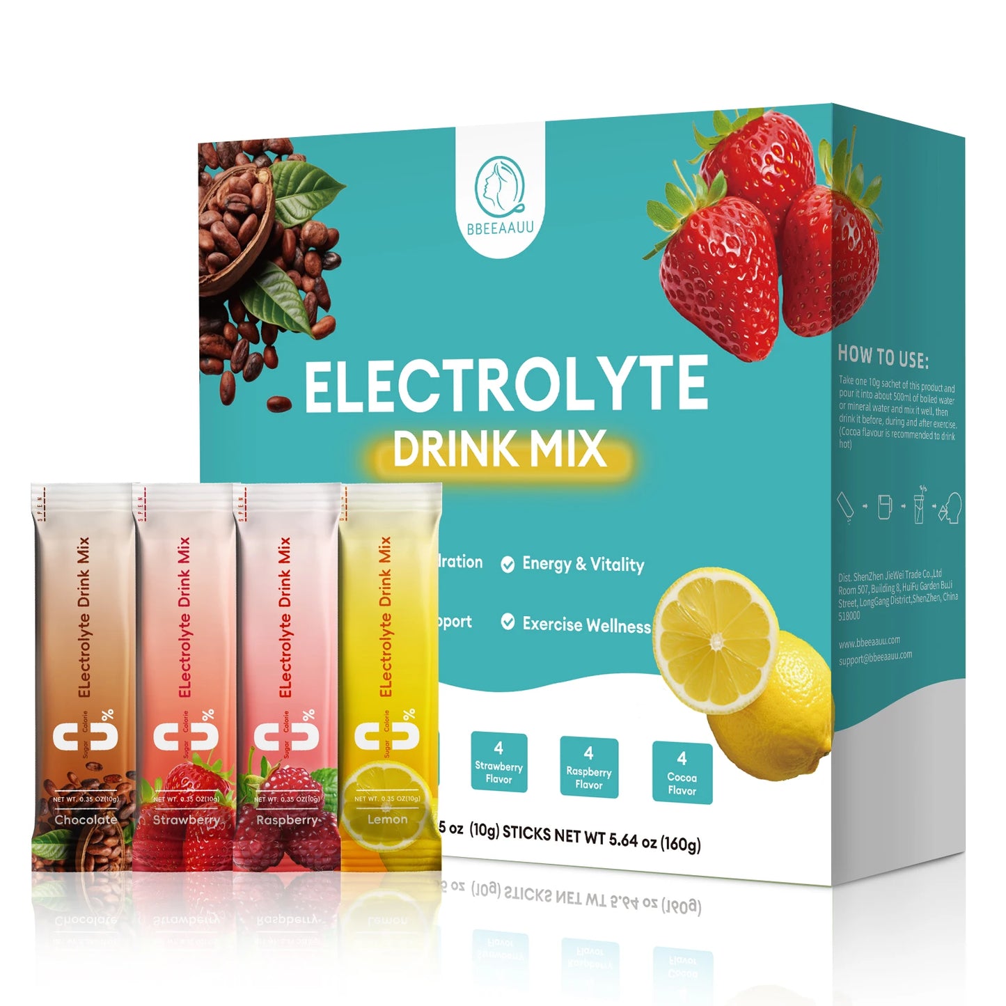 Sugar-Free Electrolyte Powder | Zero Calorie Hydration Mix