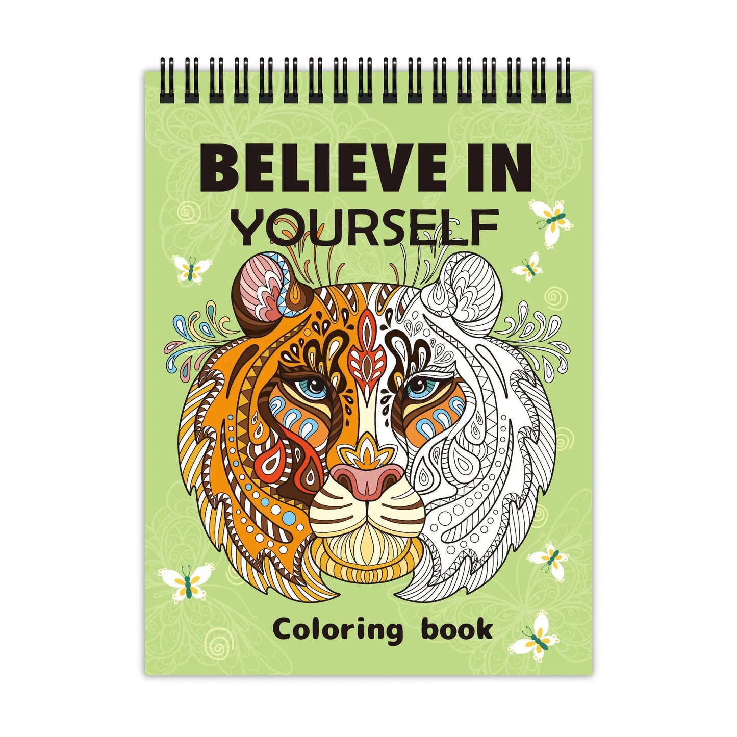 Relaxing Adult Coloring Book | Fun Animal Graffiti Designs