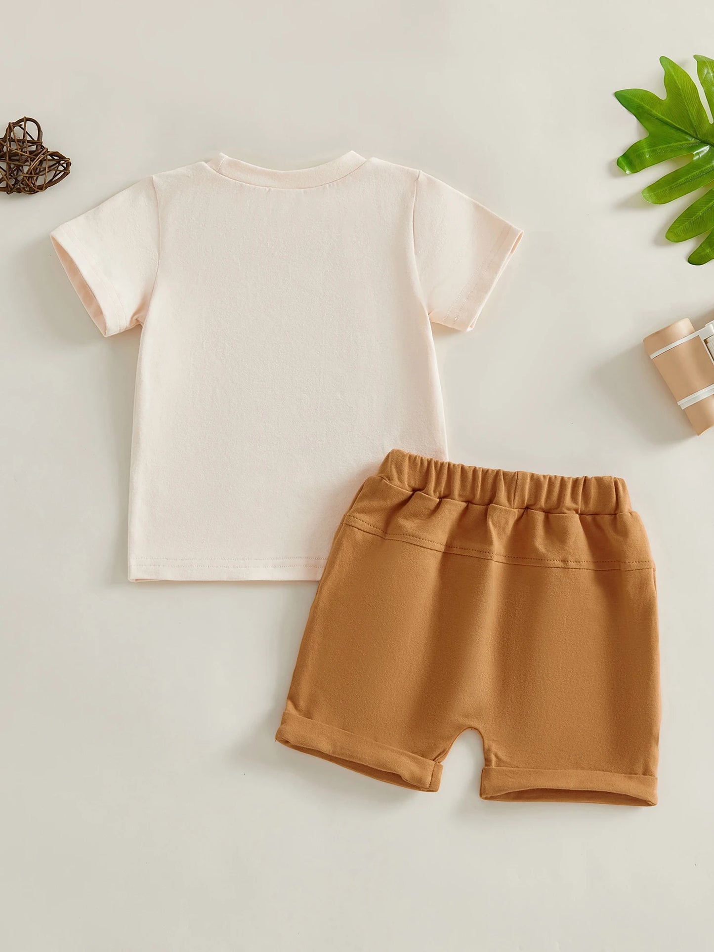 Baby Girls Floral Ruffle Sleeve Romper & Shorts Set | Adorable Style