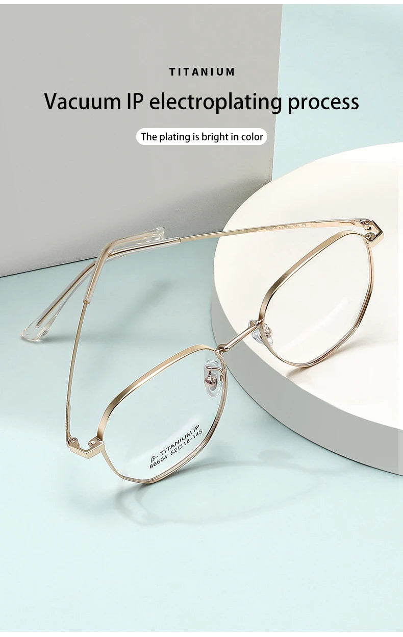 Retro Anti-Blue Light Eyeglasses for Women | Stylish and Customizable