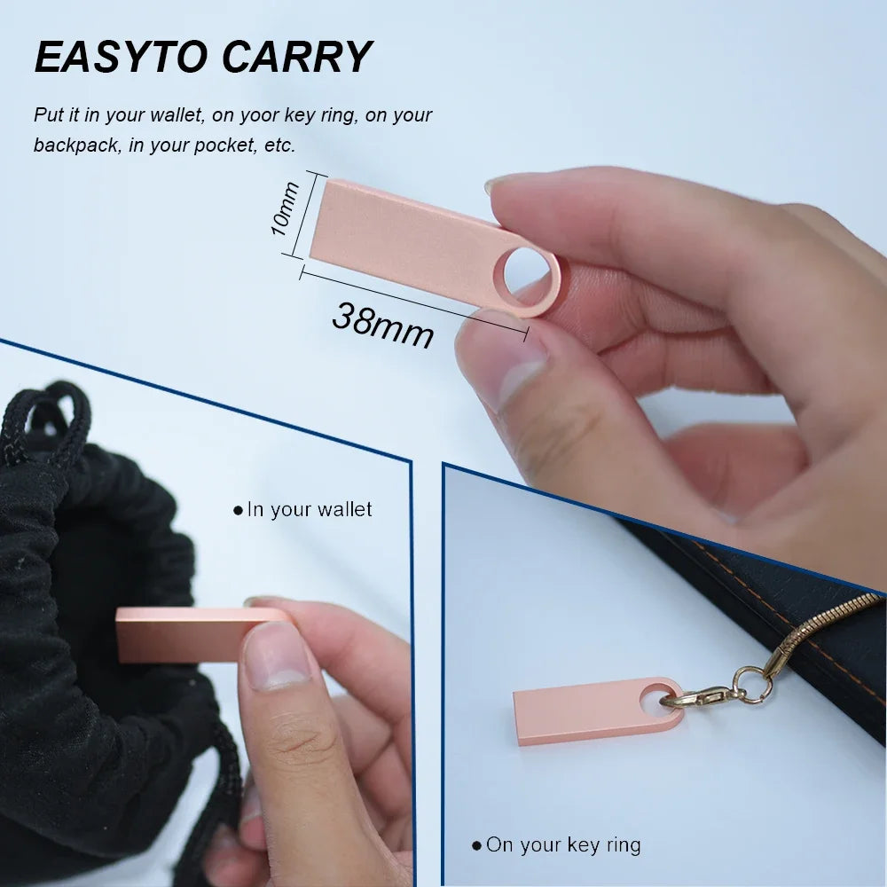 High-Speed USB 3.0 Flash Drive - 8GB to 64GB Portable Storage
