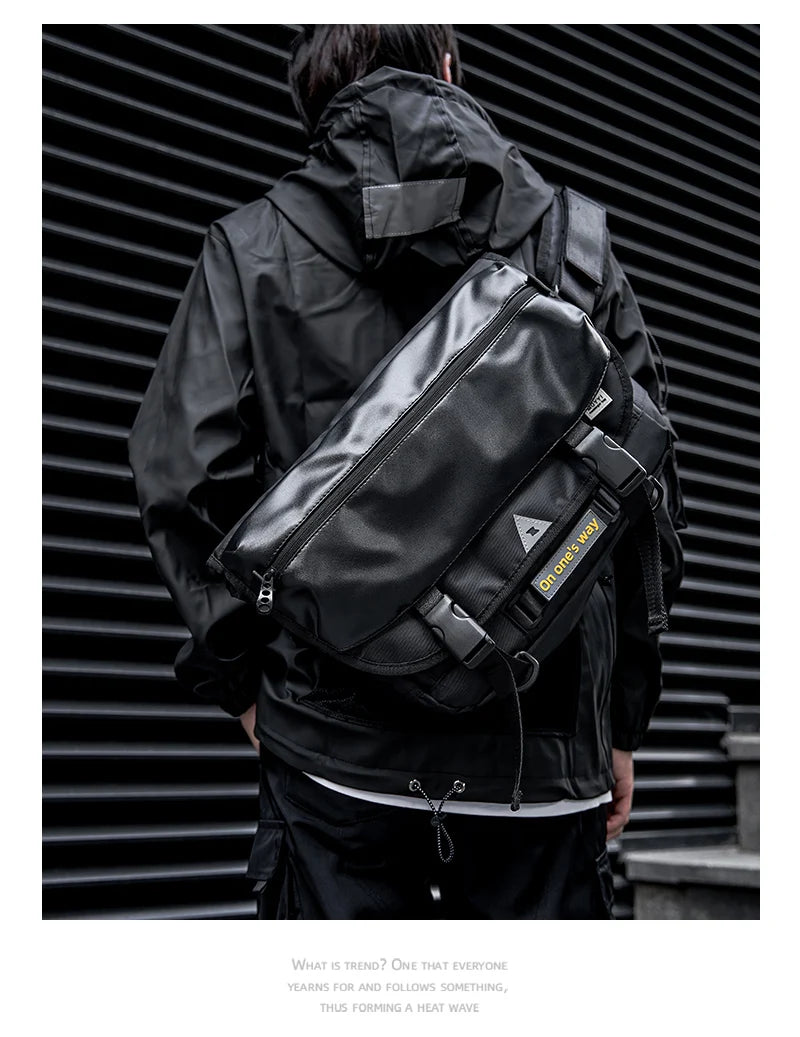 Waterproof Men Messenger Bag | Stylish Anti-Theft Crossbody Bag